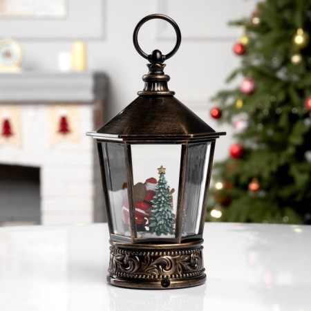 Figure LED "Snow Miracles", 22x14 cm, music, aah3, usb, glow warm white-2