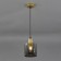 Suspended lamp 1x40W E27, size 16.5x16.5x162 cm
