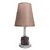 Hilton table lamp E27 40W white-chocolate 15x15x32 cm Risalux