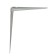 Palladium bracket, 250x200 mm, silver color