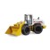 Bruder wheel loader, white color with yellow