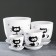 Set of flower pots 4 pcs. Kotofei 0.4 / 1 / 2.5 / 5 l