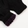 Gloves female thermo, black color, size 7-8