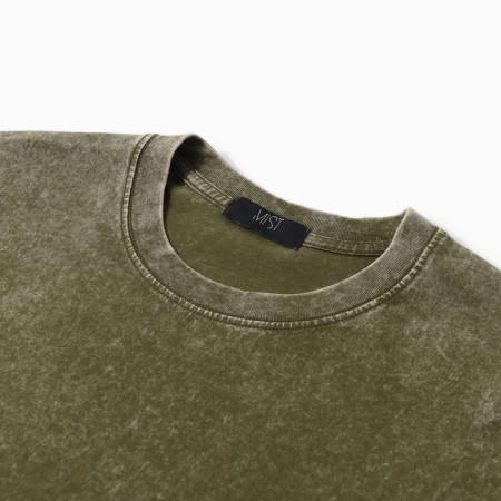 Men's T -shirt MIST made of boiled cotton, col. Green, rr XL-1