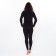 Female thermal underwear (leggings), black color, size 50