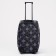 Road bag on wheels, a lightning department with an increase, an external pocket, a long belt, the color is gray