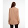 Jacket female single -breasted mist size 50, beige color