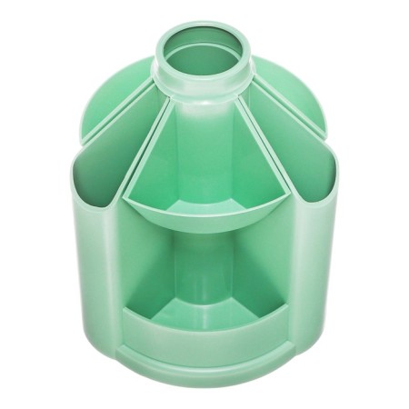 Organizer stand for the Erichkrause "Mini Desk Powder", rotating, without filling, olive-3