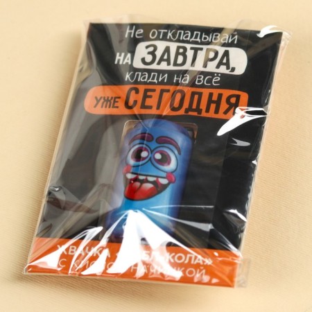 Chewing gum with acid filling “Put everything today”, 1 pc.-6