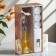Set of gift "Paris" (diffuser and candles) orange, "wealth of aroma"