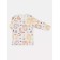 Children's T -shirt with long sleeve of the bunny top -down, height 74 cm