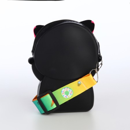 Bag's bag with lightning, black color-1