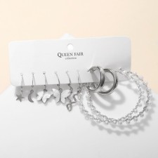 Earrings set of 5 pairs 