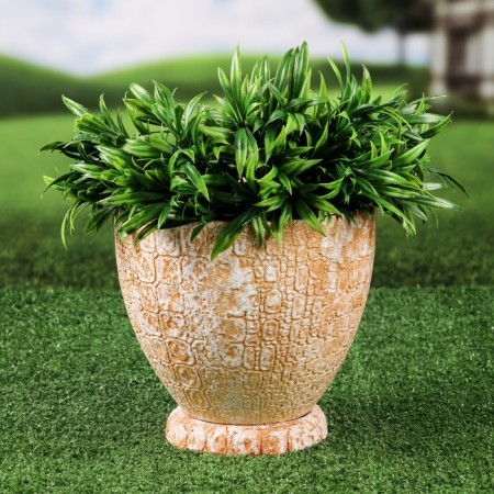 Pot "Diana" with skin, middle, 20x20cm