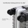 Middle suitcase 24 ", lightning department, 2 code locks, 4 wheels, hook, color gray color