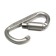 Tactical pendant tactical carbine, d-shaped, chromium color