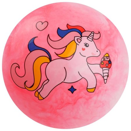 Children's ball "Unicorns", d = 22 cm, 60 g, color mix-9
