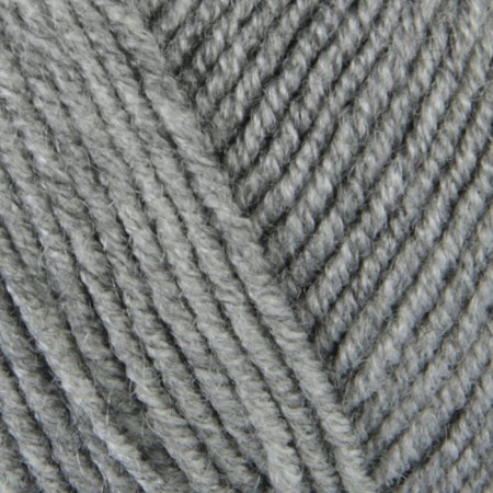 Yarn "Superlana Klasik" 25% wool, 75% acrylic 280m/100g (21 gray melange)