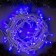 Garland "thread" 10 m, IP44, white thread, 100 LED, glow blue, 8 modes, 220 V