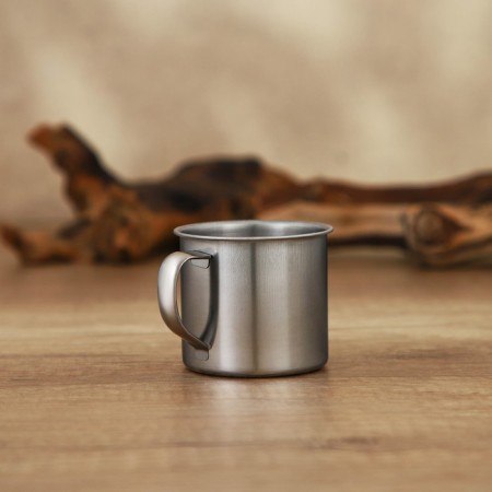 Magic mug of "Mayly", 170 ml, d = 7 cm, chrome color-2