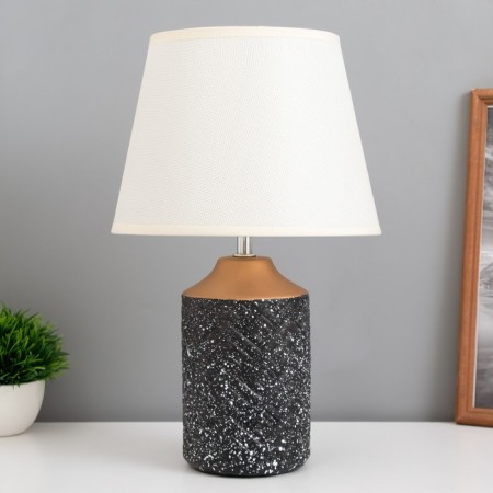 Table lamp "KIAO" 1x40W E14 black/gold 22x22x36cm