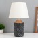 Table lamp "KIAO" 1x40W E14 black/gold 22x22x36cm