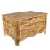 Classic, natural pine cottage submarine (burned, varnished)