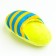 Toy for dogs "slippers", 15 cm, striped