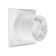 Exhaust Auramax fan in 4s C, 150x110 mm, D = 100 mm, 220 V, 14 W, 35 dB, arr. valve