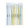 A set of ballpoint pens 12 pieces of "Round", node 0.7mm, blue premium ink, mix
