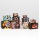 A set of boxes 10 in 1 "Mandarins", 30.5 x 19 x 13 - 12 x 6.5 x 4 cm