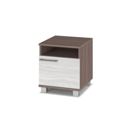 Bedside table amanda-a20 400x420x450 shimo dark/light