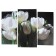 Modular picture "White Tulips" (2-25x52; 1-30x60) 60x80 cm