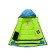 Ski costume for a boy, height 134 cm, green color