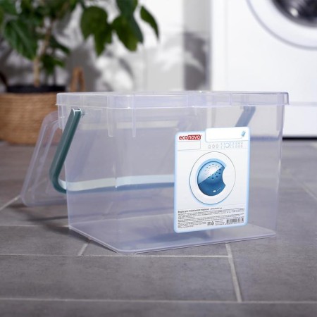 Container for washing powder, 5.3 l, the color is transparent-2