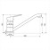 Kitchen mixer Uperwood Econ UPD-001, color 03 Gray matte