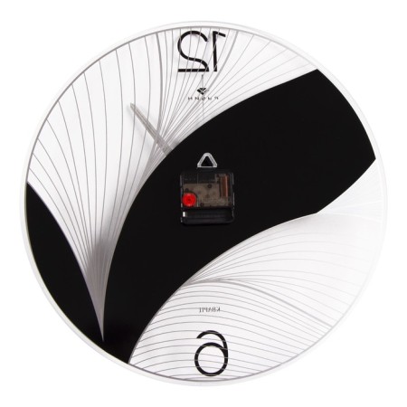 Watch wall, interior "black lotus", silent, d-39 cm-2