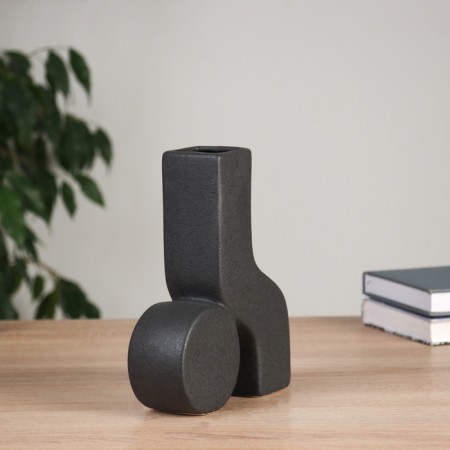 VAZ Coramics Table "Olav" D-4CM, 19.5x16 cm, black-2