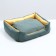 Lynchy-divan with a bilateral pillow, 45 x 35 x 11 cm, mix of flowers