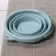 Folding bucket, 5 l, 26 × 26 × 20 cm, color gray color