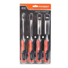 Set of chisels Patriot, CRV, 6/12/19/25 mm