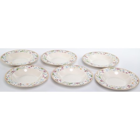 A set of 6 deep plates of Balsford "Avanta", 550 ml, D = 22 cm-1