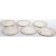 A set of 6 deep plates of Balsford "Avanta", 550 ml, D = 22 cm