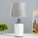 E14 40W white-gray-gray 23x23x41 cm risalux