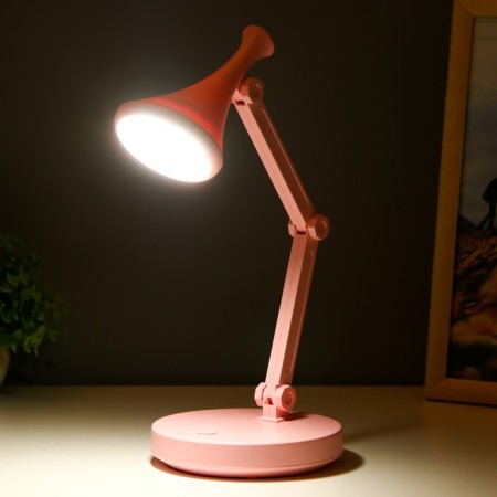Jambo table lamp LED 2W USB AKB Pink 13x13x34.5 cm Risalux-3