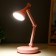 Jambo table lamp LED 2W USB AKB Pink 13x13x34.5 cm Risalux
