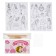 Set for creativity: manufacturing toppers, coloring-lacquers and applique "Princess"