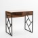 Written table Frame New, 800 × 510 × 760 mm, with a box and shelf, oak vanan / ferrous metal
