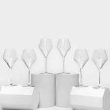 A set of glasses for the wine Aram, 380 ml, crystal glass, 6 pcs