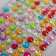 Application with rhinestones "Owes on the branch" 14.8x21 cm